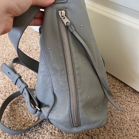 AllSaints Kathi Studded Leather Backpack - Picture 7 of 13